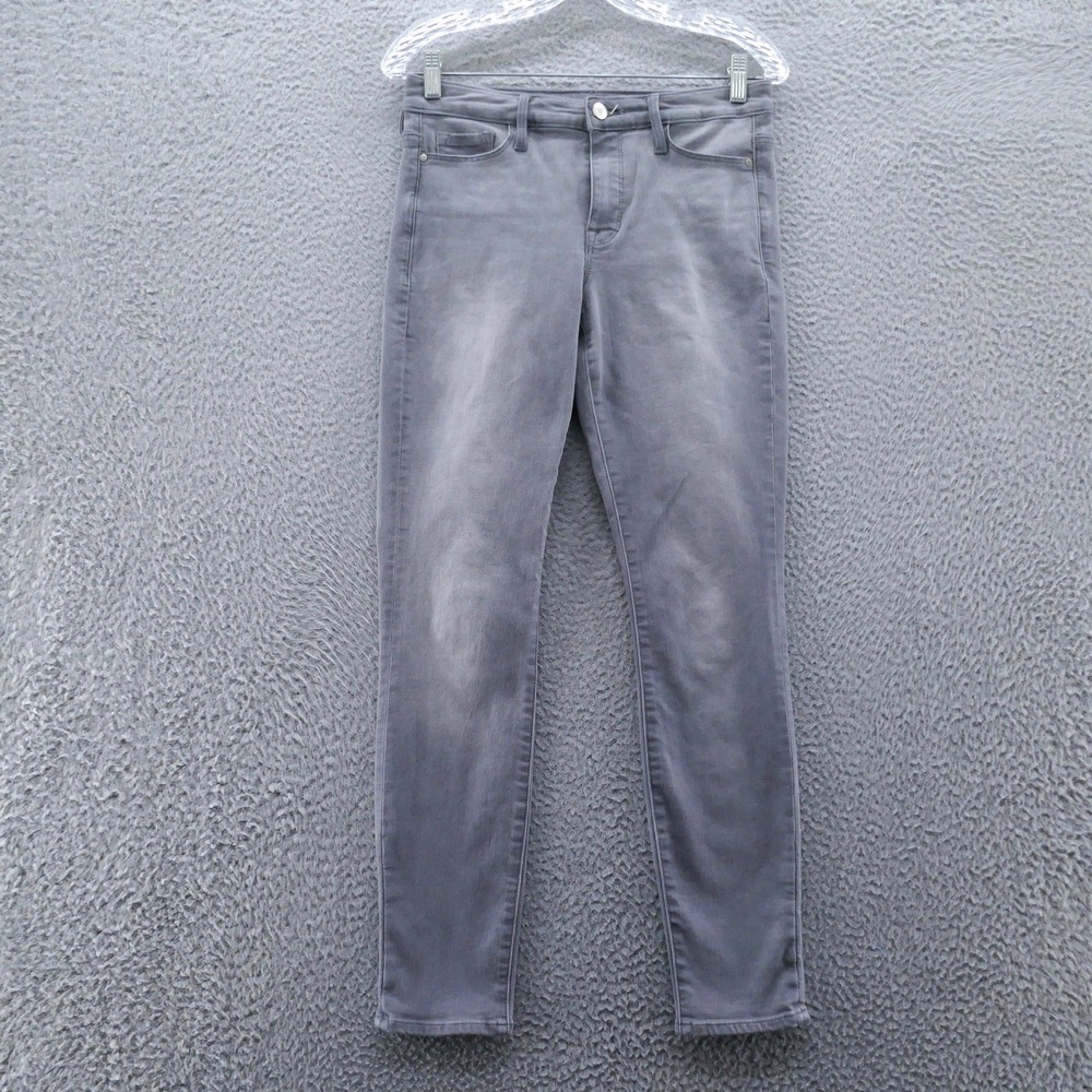 Athleta Sculptek Skinny Jeans Womens Size 4 Grey Wash Denim Stretch